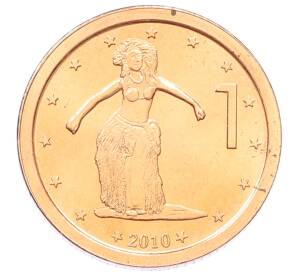 1 цент 2010 года Острова Кука — Фото №1