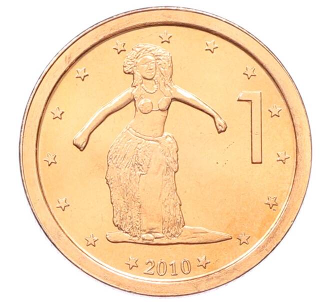Монета 1 цент 2010 года Острова Кука (Артикул: M2-88586) — Фото №1