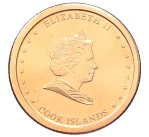 1 цент 2010 года Острова Кука — Фото №2