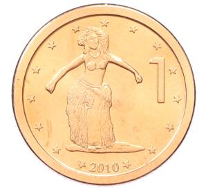 1 цент 2010 года Острова Кука — Фото №1