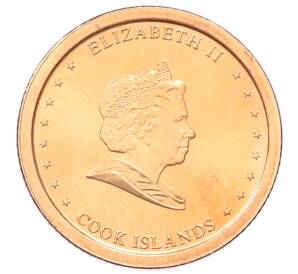 1 цент 2010 года Острова Кука — Фото №2