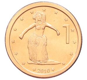 1 цент 2010 года Острова Кука — Фото №1