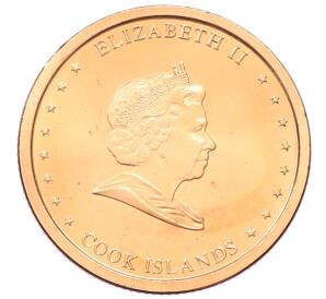 2 цента 2010 года Острова Кука — Фото №2
