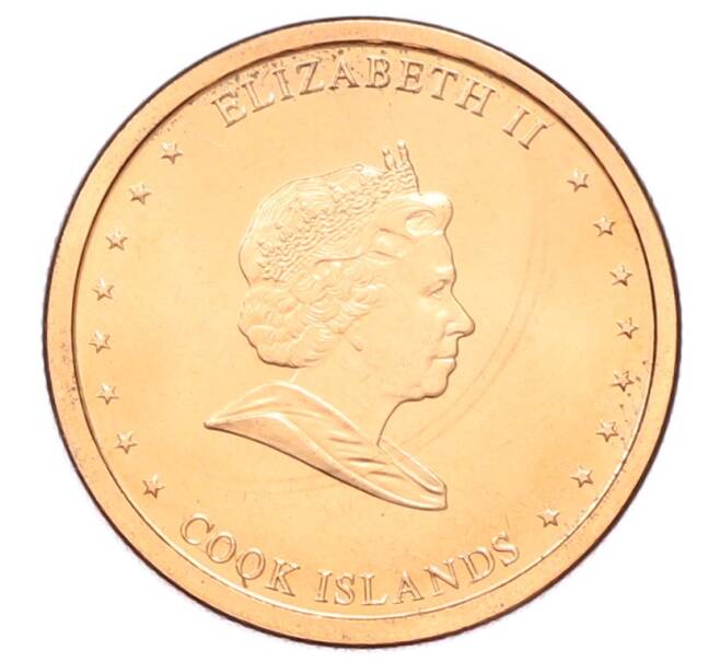 Монета 2 цента 2010 года Острова Кука (Артикул: M2-88599) — Фото №2