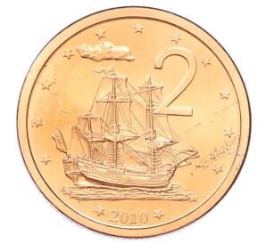 2 цента 2010 года Острова Кука — Фото №1