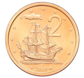 2 цента 2010 года Острова Кука — Фото №1