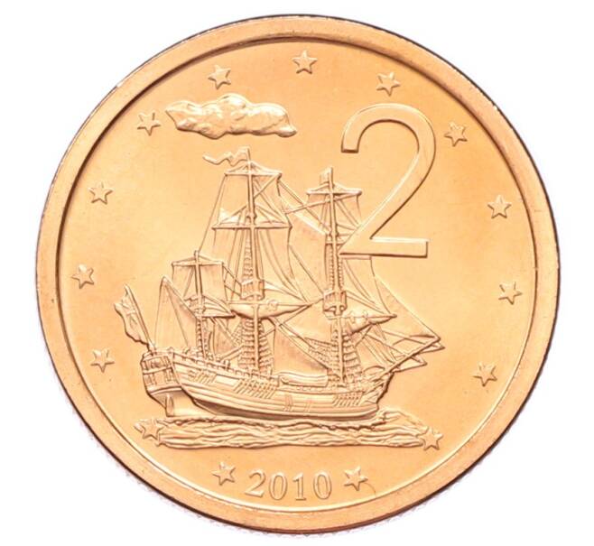 Монета 2 цента 2010 года Острова Кука (Артикул: M2-88608) — Фото №1