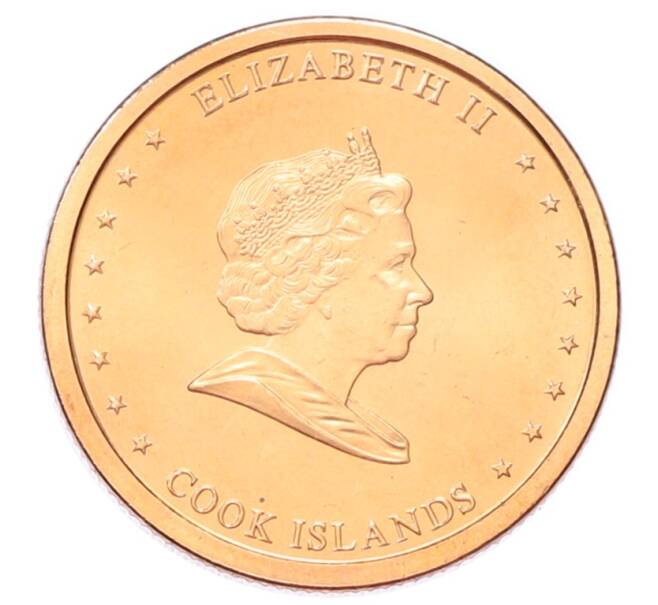 Монета 2 цента 2010 года Острова Кука (Артикул: M2-88608) — Фото №2