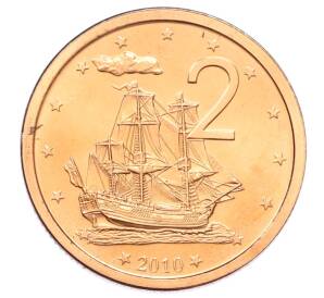 2 цента 2010 года Острова Кука — Фото №1