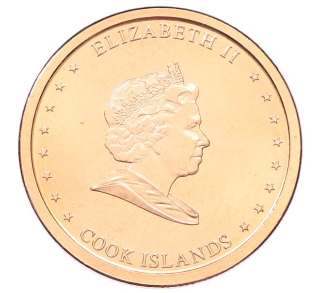 Монета 5 центов 2010 года Острова Кука (Артикул: M2-88620) — Фото №2