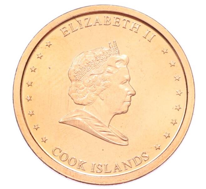 Монета 5 центов 2010 года Острова Кука (Артикул: M2-88624) — Фото №2