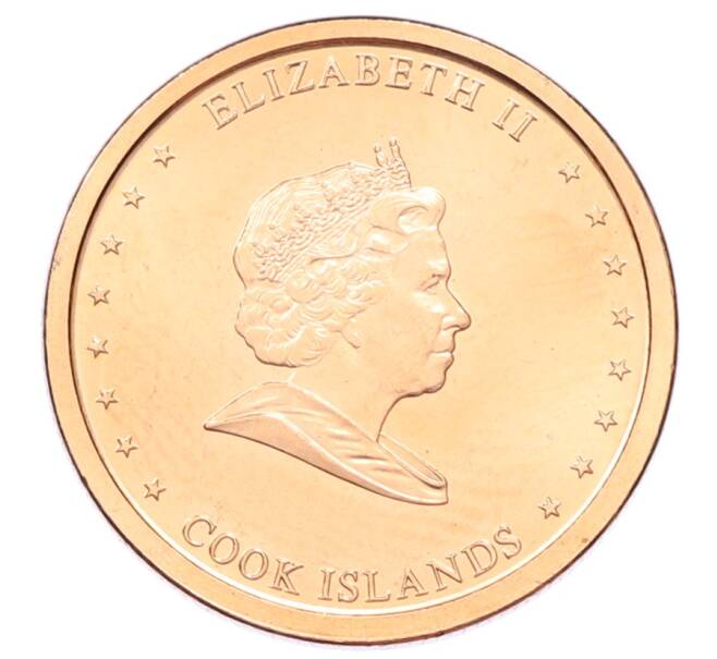 Монета 5 центов 2010 года Острова Кука (Артикул: M2-88625) — Фото №2