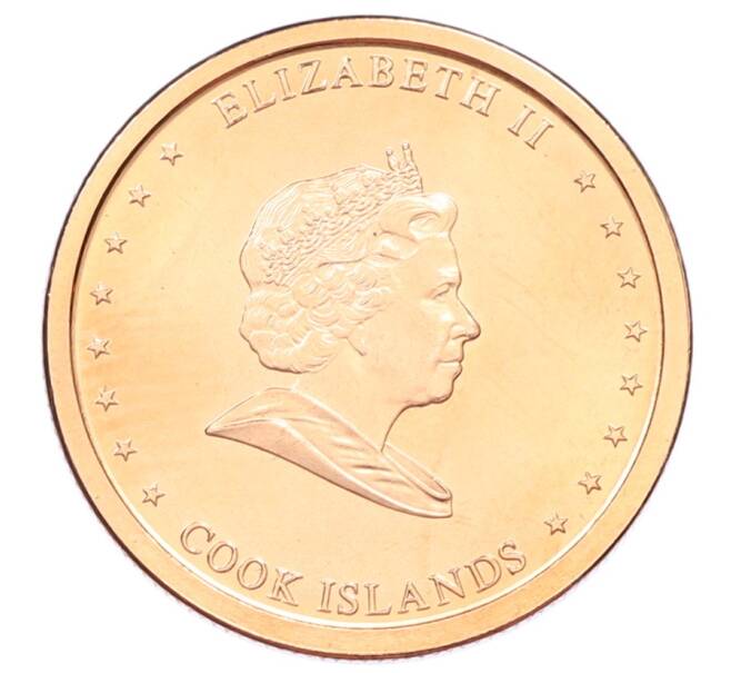Монета 5 центов 2010 года Острова Кука (Артикул: M2-88632) — Фото №2