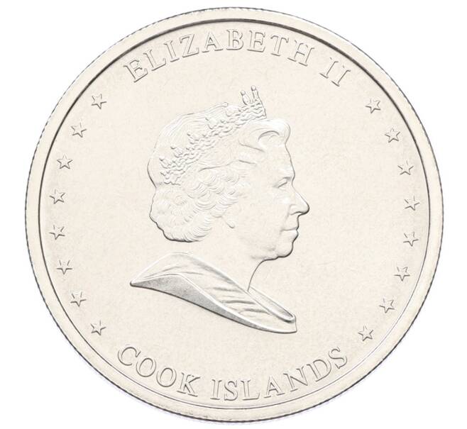 Монета 10 центов 2010 года Острова Кука (Артикул: M2-88643) — Фото №2