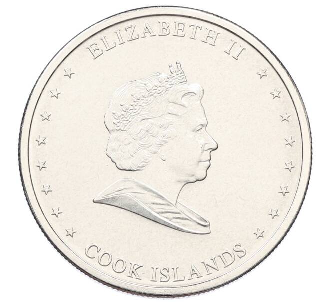 Монета 10 центов 2010 года Острова Кука (Артикул: M2-88649) — Фото №2
