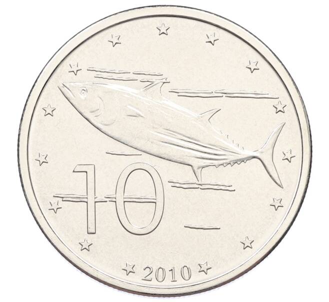 Монета 10 центов 2010 года Острова Кука (Артикул: M2-88651) — Фото №1