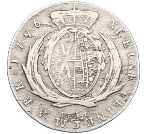 1/3 талера 1796 года Саксония — Фото №1
