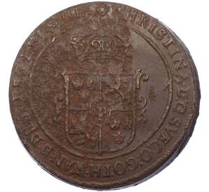 1 эре 1637 года Швеция — Фото №2