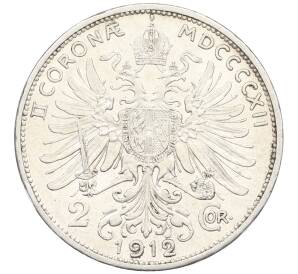 2 кроны 1912 года Австрия — Фото №1