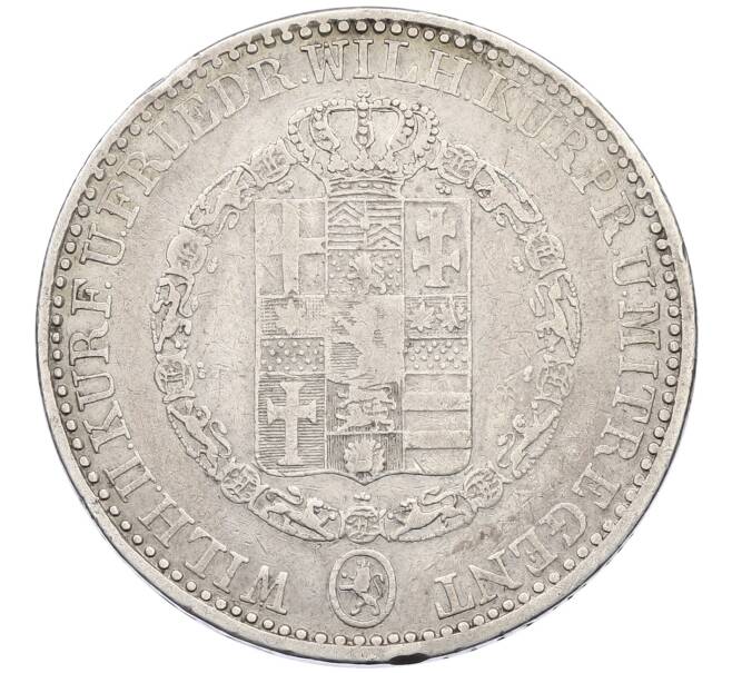 Монета 1 талер 1837 года Гессен-Кассель (Артикул: K12-64608) — Фото №2