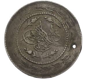 6 курушей 1837 года (АН 1223/30) Османская Империя — Махмуд II (Отверстие) — Фото №2