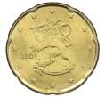 Монета 20 евроцентов 2001 года Финляндия (Артикул: M2-88658) — Фото №1