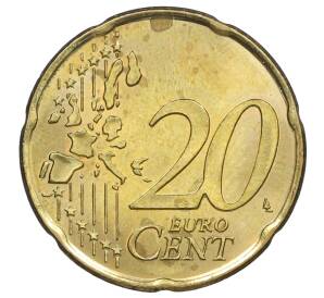 20 евроцентов 2001 года Финляндия — Фото №2