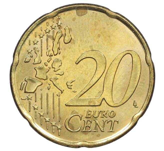 Монета 20 евроцентов 2001 года Финляндия (Артикул: M2-88658) — Фото №2