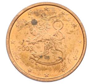 2 евроцента 2003 года Финляндия — Фото №1