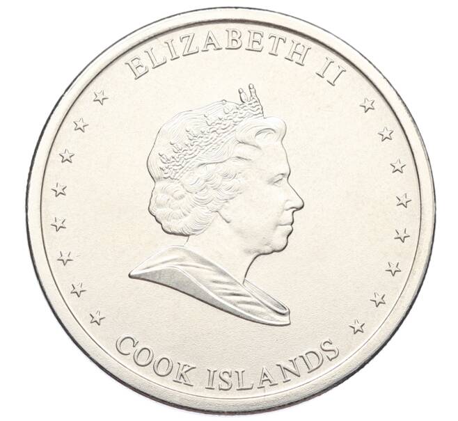 Монета 20 центов 2010 года Острова Кука (Артикул: M2-88681) — Фото №2
