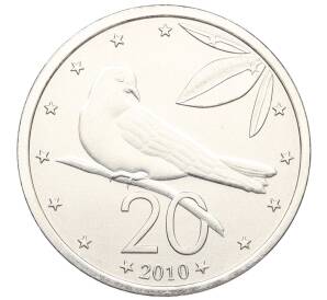 20 центов 2010 года Острова Кука — Фото №1