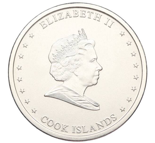 Монета 20 центов 2010 года Острова Кука (Артикул: M2-88682) — Фото №2