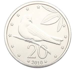 20 центов 2010 года Острова Кука — Фото №1