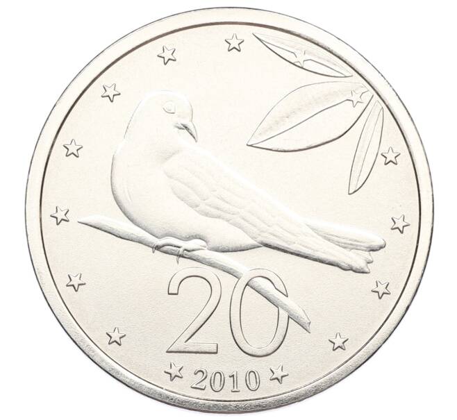 Монета 20 центов 2010 года Острова Кука (Артикул: M2-88683) — Фото №1