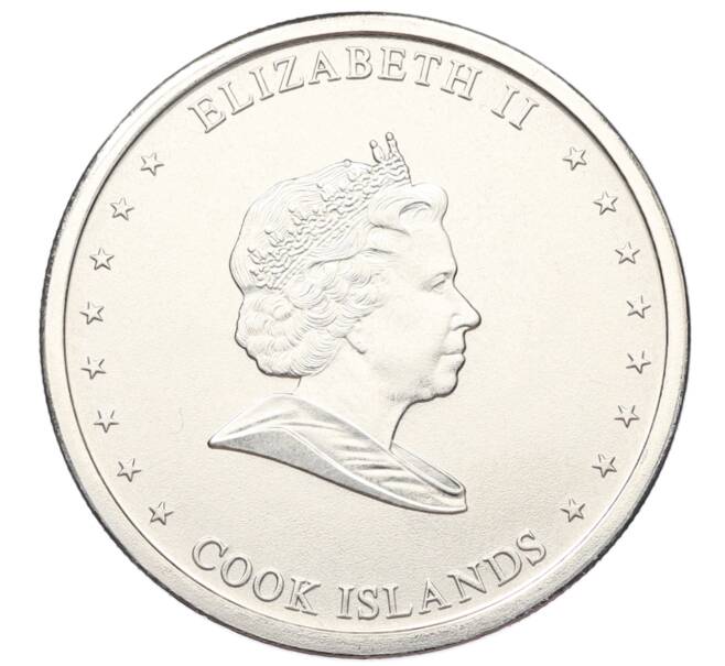 Монета 20 центов 2010 года Острова Кука (Артикул: M2-88683) — Фото №2