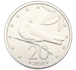 20 центов 2010 года Острова Кука — Фото №1