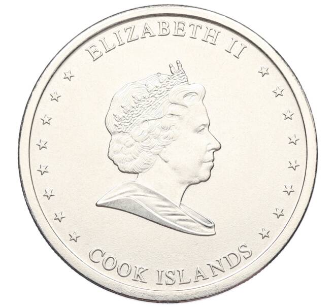 Монета 20 центов 2010 года Острова Кука (Артикул: M2-88684) — Фото №2