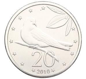 20 центов 2010 года Острова Кука — Фото №1