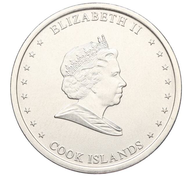 Монета 20 центов 2010 года Острова Кука (Артикул: M2-88686) — Фото №2