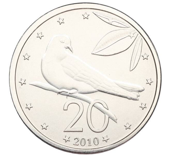 Монета 20 центов 2010 года Острова Кука (Артикул: M2-88689) — Фото №1