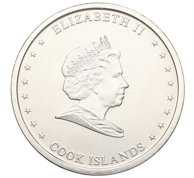 Монета 20 центов 2010 года Острова Кука (Артикул: M2-88689) — Фото №2