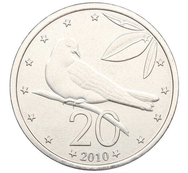 Монета 20 центов 2010 года Острова Кука (Артикул: M2-88690) — Фото №1