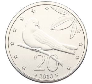 20 центов 2010 года Острова Кука — Фото №1