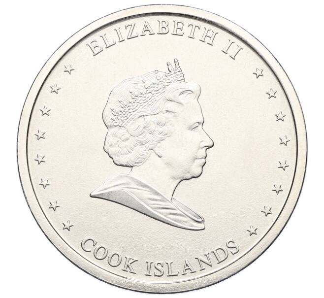 Монета 20 центов 2010 года Острова Кука (Артикул: M2-88691) — Фото №2