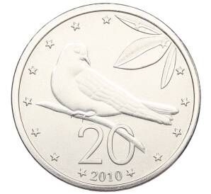 20 центов 2010 года Острова Кука — Фото №1