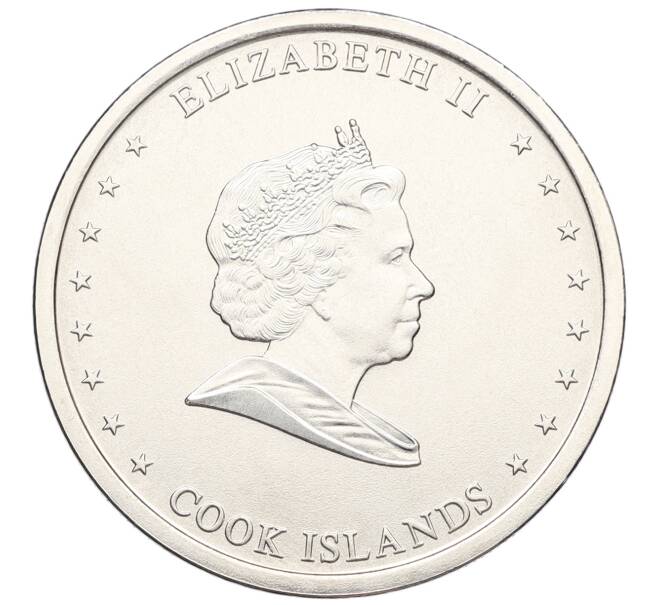 Монета 20 центов 2010 года Острова Кука (Артикул: M2-88693) — Фото №2