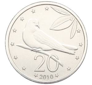 20 центов 2010 года Острова Кука — Фото №1