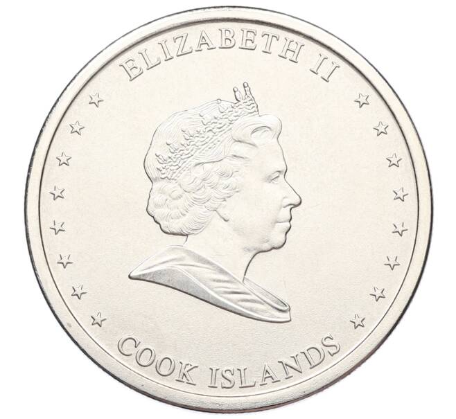 Монета 20 центов 2010 года Острова Кука (Артикул: M2-88694) — Фото №2