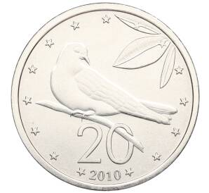 20 центов 2010 года Острова Кука — Фото №1