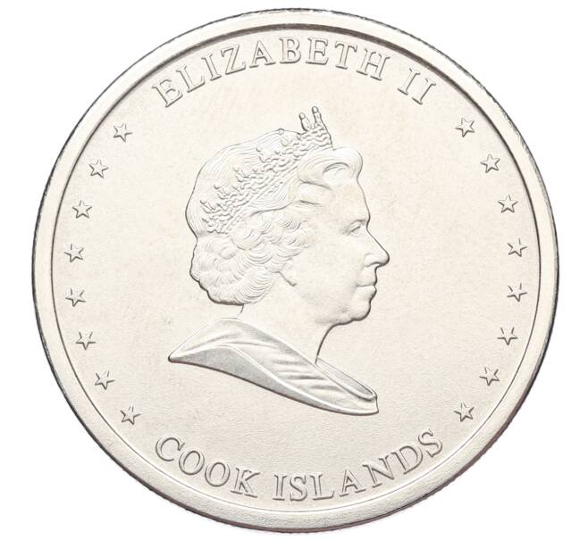 Монета 20 центов 2010 года Острова Кука (Артикул: M2-88696) — Фото №2